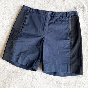 JASON WU Chino Shorts Leather Trim